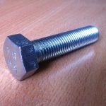 болт с полной резьбой с покрытием